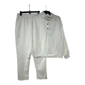 White Womens Lounge Set